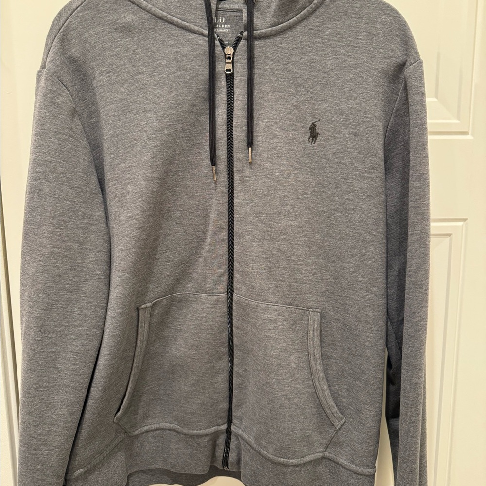 Ralph Lauren Jogger Set Track Pants and Zipper Hoodie